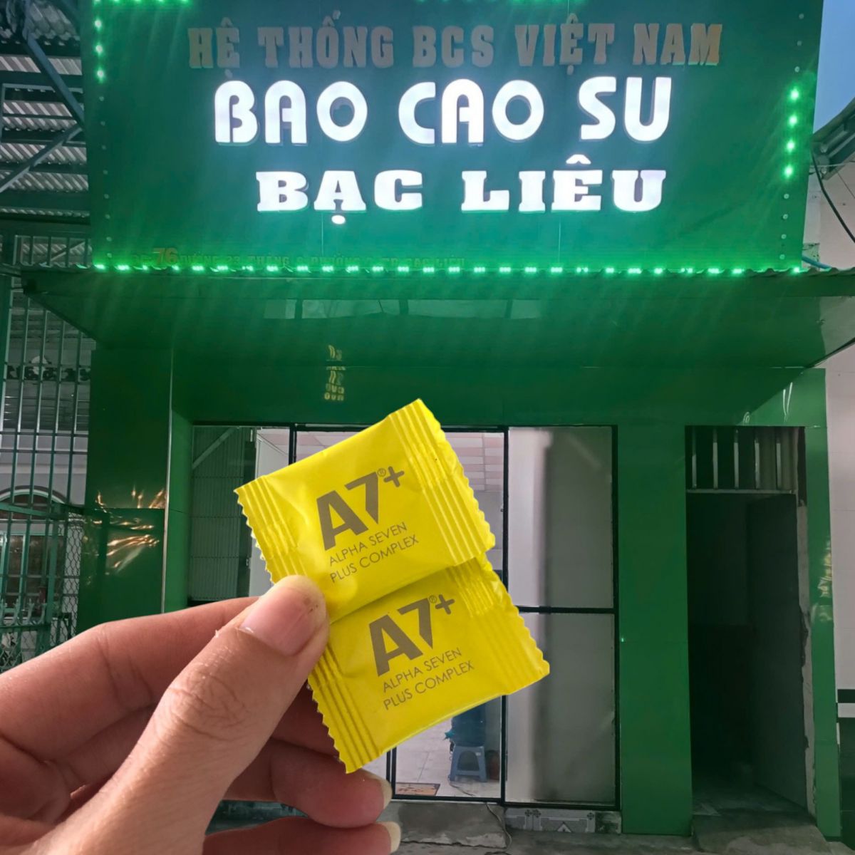 Kẹo sâm A7 Alpha Seven của Mỹ chính hãng - tăng cường sinh lý nam tại bao cao su Bạc Liêu