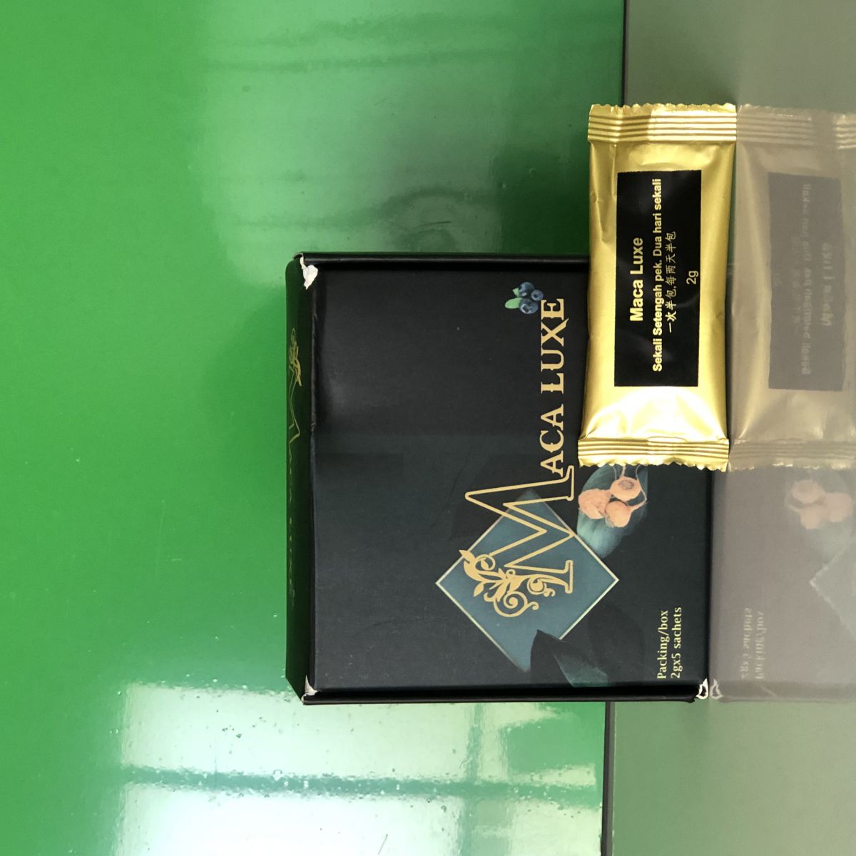 Sâm Maca Luxe - cường dương thảo dược thiên nhiên thích hợp cho người lớn tuổi hộp 5 gói tại bao cao su Bạc Liêu