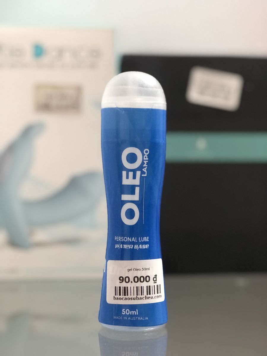 Gel bôi trơn Oleo Lampo Original gốc nước tại bao cao su Bạc Liêu