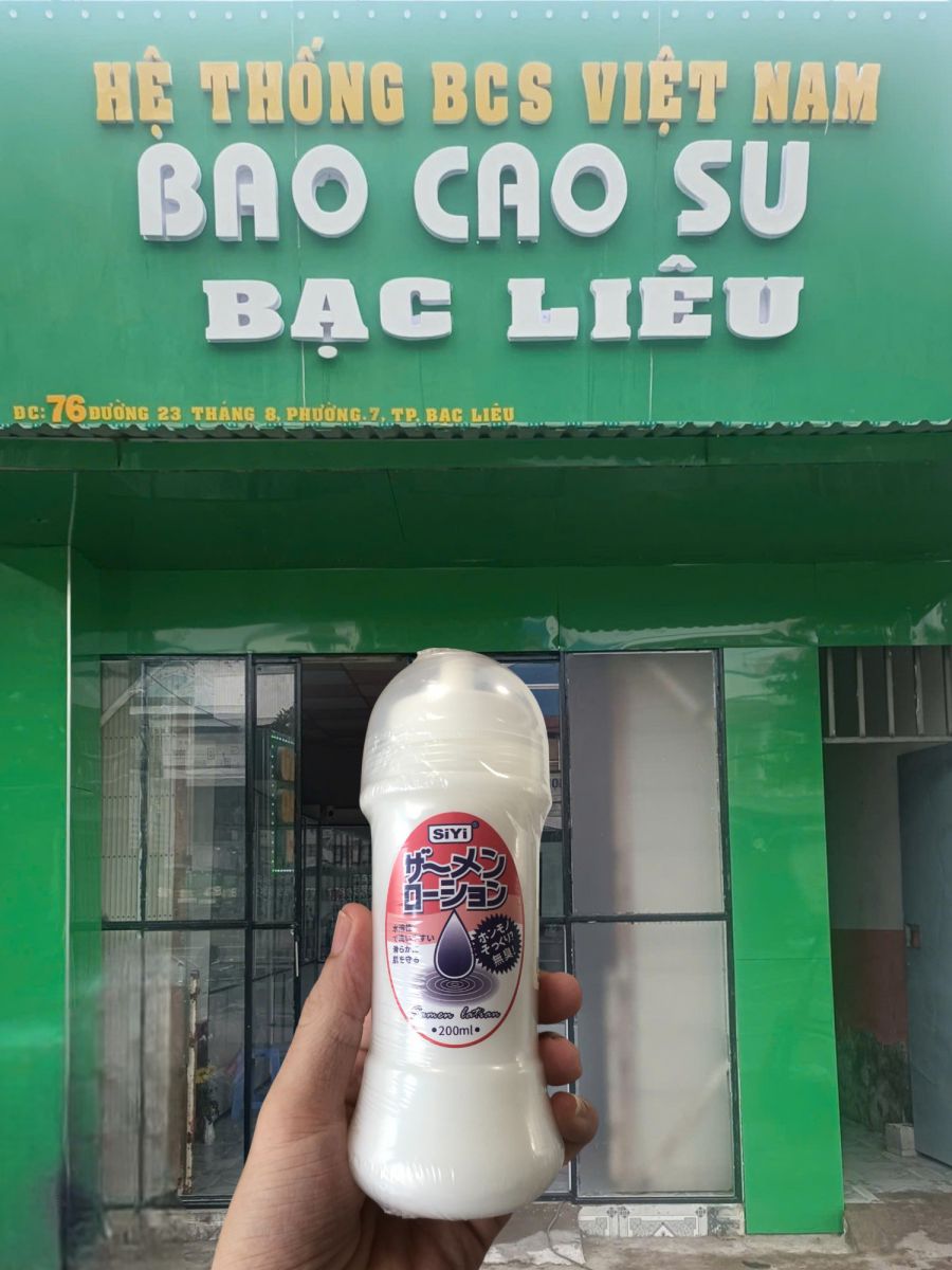 Gel bôi trơn tinh trùng - Samen Latian Nhật Bản chính hãng tại bao cao su Bạc Liêu