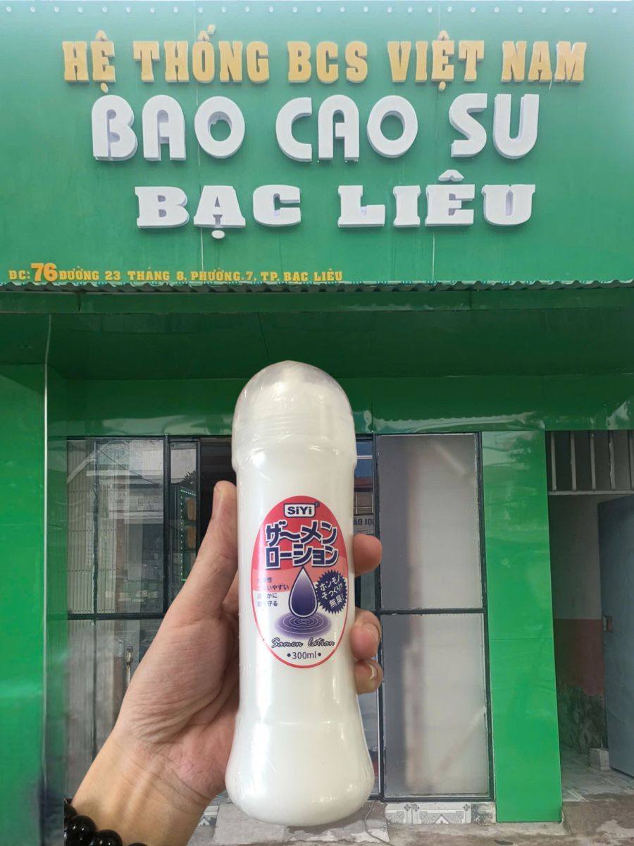 Gel bôi trơn tinh trùng - Samen Latian Nhật Bản 300ml chính hãng tại bao cao su Bạc Liêu