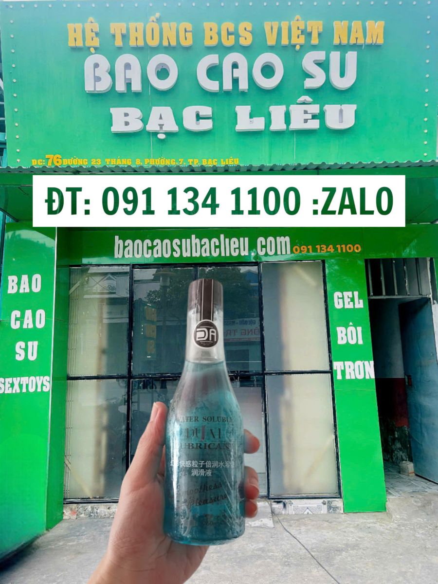 Gel Bôi Trơn DUAI Smoothess Pleasure 260ml Hạt Massage Li Ti Chính Hãng | Tại Bao Cao Su Bạc Liêu