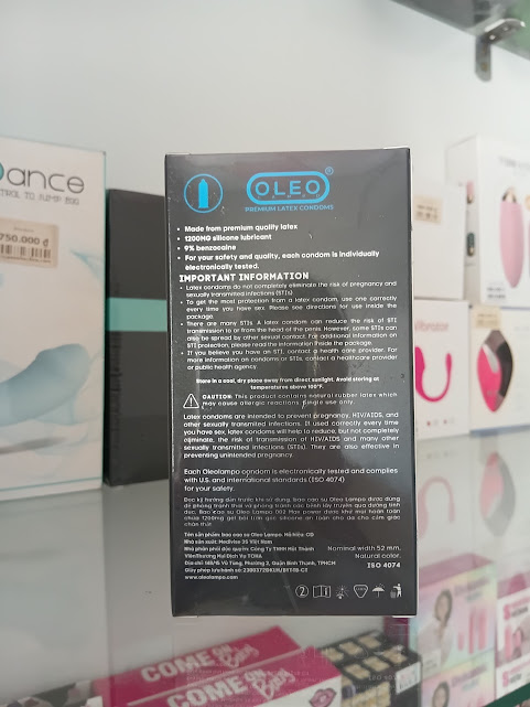 Bao cao su Oleo 002 Max Power Delay - Kéo Dài Thời Gian | Tại Bao Cao Su Bạc Liêu