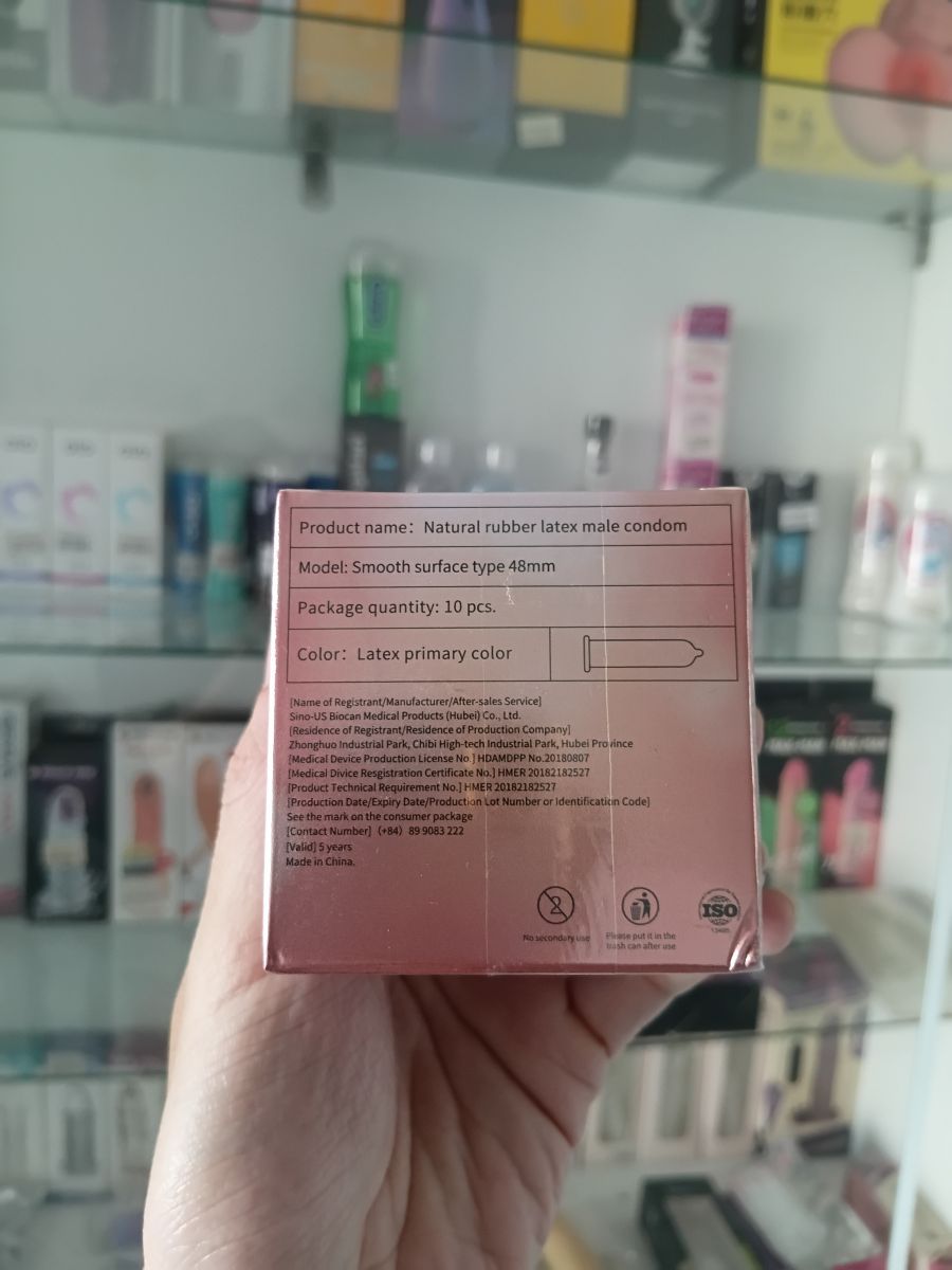 Bao Cao Su Juncai Small Fit Siêu Mỏng 001 Chính Hãng | Tại Bao Cao Su Bạc Liêu