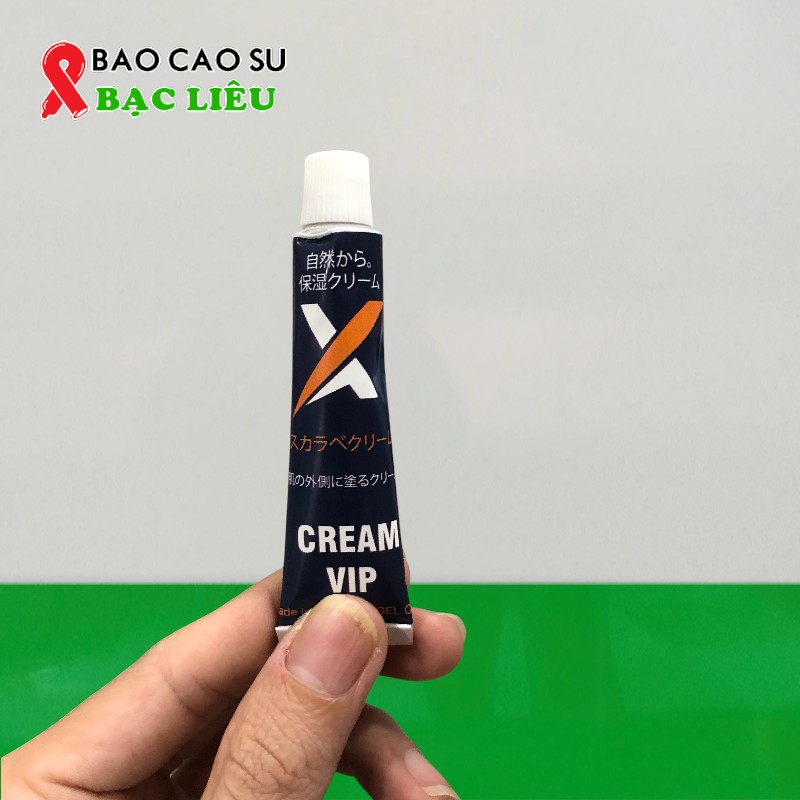 Cream Vip – Kem Bôi Kéo Dài Thời Gian Quan Hệ Của Nhật Bản Dành Cho Nam | Tại Bao Cao Su Bạc Liêu