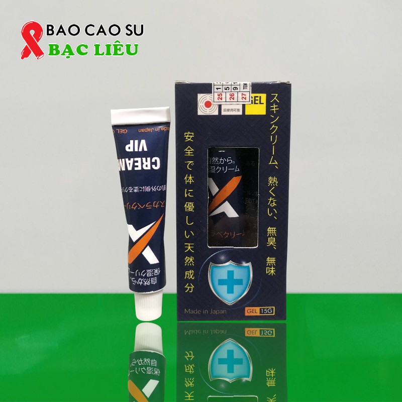 Cream Vip – Kem Bôi Kéo Dài Thời Gian Quan Hệ Của Nhật Bản Dành Cho Nam | Tại Bao Cao Su Bạc Liêu
